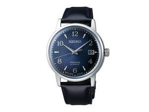 Seiko SRPE43 Presage Automatic Men Watch, Black & Blue Seiko SRPE43 Presage Automatic Men Watch, Black & Blue