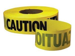 Empire Caution Barricade Tape 3" x 1000ft Yellow/Black 711001 Empire Caution Barricade Tape 3" x 1000ft Yellow/Black 711001