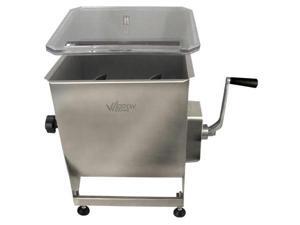 Weston Professional Series Stainless Steel 44Lbs Manual Meat Mixer 36-2001-W Weston Professional Series Stainless Steel 44Lbs Manual Meat Mixer 36-2001-W