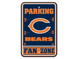 Fremont Die 92201 Plastic Parking Sign- Chicago Bears Fremont Die 92201 Plastic Parking Sign- Chicago Bears