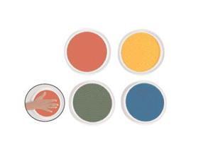 CENTER ENTERPRISES CE-6616 JUMBO CIRCULAR WASHABLE PADS PRIMA-RY KIT CENTER ENTERPRISES CE-6616 JUMBO CIRCULAR WASHABLE PADS PRIMA-RY KIT