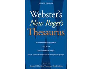 Houghton Mifflin AH-9780618955923 Websters New Rogets Thesaurus Houghton Mifflin AH-9780618955923 Websters New Rogets Thesaurus