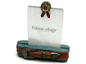 IWDSC 0193-181764 Resin and Glass Cowboy Belt Frame IWDSC 0193-181764 Resin and Glass Cowboy Belt Frame