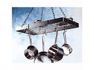 Rogar 2301 Rectangle with grid - Hammered Steel/Chrome Rogar 2301 Rectangle with grid - Hammered Steel/Chrome