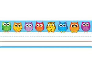Carson Dellosa CD-122029 Colorful Owls Nameplates 36Ct Carson Dellosa CD-122029 Colorful Owls Nameplates 36Ct