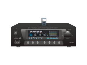 SOUND AROUND-PYLE INDUSTRIES PT270AIU 600-Watt Stereo Receiver AM-FM Tuner, USB-SD, iPod Docking Station and Subwoofer Control
