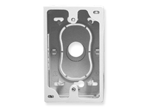 JUNCTION BOX, 1-GANG, WHITE JUNCTION BOX, 1-GANG, WHITE