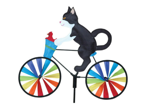 Premier Designs PD26859 20 inch Tuxedo Cat Bicycle Spinner