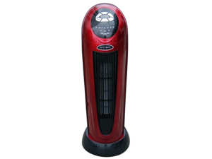 Optimus H7328S Heater 22 in. Oscillating Tower Digital Temp