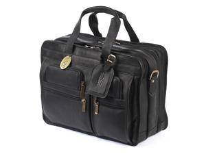 Claire Chase 154E-black Executive Computer Briefcase X-wide - Black Claire Chase 154E-black Executive Computer Briefcase X-wide - Black