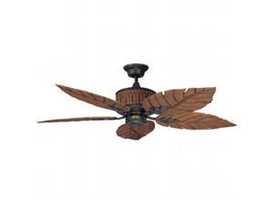 Concord Fans 52FEB5RI Indoor - Outdoor 52 Inch Fernleaf Breeze Damp Location Fan - Rustic Iron Concord Fans 52FEB5RI Indoor - Outdoor 52 Inch Fernleaf Breeze Damp Location Fan - Rustic Iron