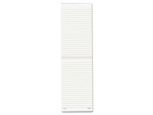 Blueline A385 EcoLogix Memo Book, 6.75 x 4, Ruled, White Paper, Black Cover, 50 Sheets Blueline A385 EcoLogix Memo Book, 6.75 x 4, Ruled, White Paper, Black Cover, 50 Sheets