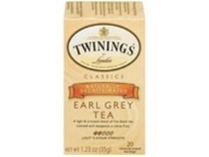 Twinings 27009 Twinings Decaf Earl Grey Tea- 6x20 BAG Twinings 27009 Twinings Decaf Earl Grey Tea- 6x20 BAG