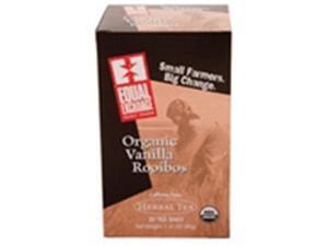 Equal Exchange 53270-3pack Equal Exchange Herbal Vanilla Rooibos Tea - 3x20 bag Equal Exchange 53270-3pack Equal Exchange Herbal Vanilla Rooibos Tea - 3x20 bag