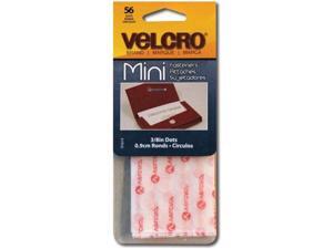 VELCRO(R) brand Mini Fasteners 3/8" Dots 56/Sets-White VELCRO(R) brand Mini Fasteners 3/8" Dots 56/Sets-White