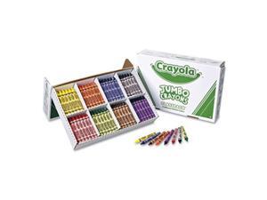 Crayola. 528389 Jumbo Classpack Crayons, 25 Each of 8 Colors, 200/Box Crayola. 528389 Jumbo Classpack Crayons, 25 Each of 8 Colors, 200/Box