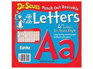 EUREKA EU-845035 DR SEUSS PUNCH OUT REUSABLE RED EUREKA EU-845035 DR SEUSS PUNCH OUT REUSABLE RED