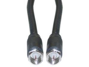 CableWholesale 10X4-011HD F-pin RG6 Coaxial Cable Black F-pin Male UL rated 100 foot CableWholesale 10X4-011HD F-pin RG6 Coaxial Cable Black F-pin Male UL rated 100 foot
