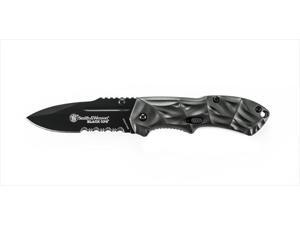 SMITH & WESSON SWBLOP3SMS S AND W BLACK OPS ASSISTED 2.5 IN COMBO GRAY ALUMINUM HANDLE SMITH & WESSON SWBLOP3SMS S AND W BLACK OPS ASSISTED 2.5 IN COMBO GRAY ALUMINUM HANDLE