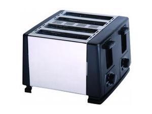 Brentwood Appliances TS-284 B-S 4 Slice Toaster pack of 4 Brentwood Appliances TS-284 B-S 4 Slice Toaster pack of 4