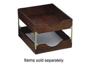 Carver Wood Products- INC. CVRCW07212 Wood Desk Tray- Letter Size- Walnut Carver Wood Products- INC. CVRCW07212 Wood Desk Tray- Letter Size- Walnut