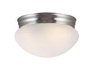 Design House 511576 Millbridge 1-Light Ceiling Mount, Satin Nickel Finish