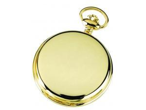 Charles-Hubert- Paris Brass Gold-Plated Mechanical Double Cover Pocket Watch #3575-G Charles-Hubert- Paris Brass Gold-Plated Mechanical Double Cover Pocket Watch #3575-G