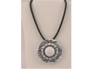 Silver Tone Pendant Necklace-049-40348 Silver Tone Pendant Necklace-049-40348