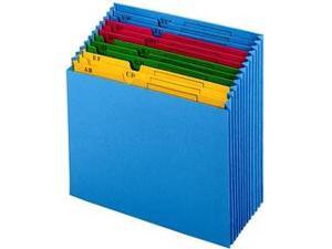 Globe-Weis 20134 QuickVue Project File 11" Width x 12" Length Sheet Size - 12 Pockets - Paper - Blue - 1 Each Globe-Weis 20134 QuickVue Project File 11" Width x 12" Length Sheet Size - 12 Pockets - Paper - Blue - 1 Each