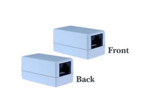 CableWholesale 30X6-33400 Cat 5e Crossover Coupler White RJ45 Female Unshielded CableWholesale 30X6-33400 Cat 5e Crossover Coupler White RJ45 Female Unshielded