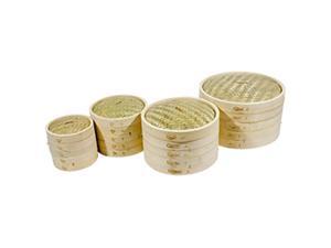 Town Food Service 34210 10 in. Bamboo Steamer Set Town Food Service 34210 10 in. Bamboo Steamer Set
