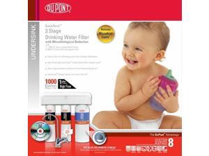DUPONT WFQT390005 Water Filter System,1/4 in,1 gpm DUPONT WFQT390005 Water Filter System,1/4 in,1 gpm