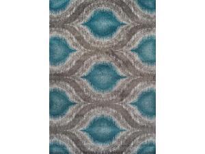 Dalyn MG4441TE5X8 5 ft. 3 in. x 7 ft. 7 in. Modern Greys Teal Area Rug Dalyn MG4441TE5X8 5 ft. 3 in. x 7 ft. 7 in. Modern Greys Teal Area Rug