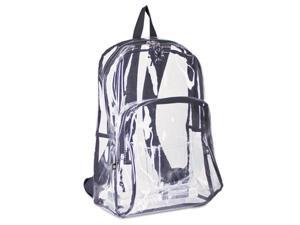 Eastsport 193971BJBLK Backpack, PVC Plastic, 12 1/2 x 17 1/2 x 5 1/2, Clear Eastsport 193971BJBLK Backpack, PVC Plastic, 12 1/2 x 17 1/2 x 5 1/2, Clear