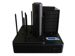 Vinpower Digital AERO660-S6T-BK Aero 6 Target Robotic Automatic DVD CD Disc Duplicator Tower 660 Disc Capacity and 500GB Hard Drive Vinpower Digital AERO660-S6T-BK Aero 6 Target Robotic Automatic DVD CD Disc Duplicator Tower 660 Disc Capacity and 500GB Hard Drive