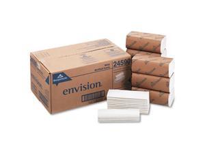 GEORGIA-PACIFIC 24590 Envision White Paper Towels, Multifold, 16 Pack, 250 GEORGIA-PACIFIC 24590 Envision White Paper Towels, Multifold, 16 Pack, 250