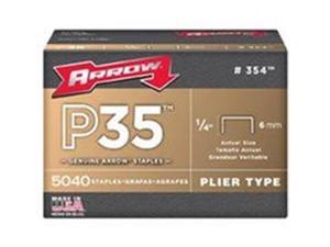 Arrow Fastener Co Staple 1/4 Inch For P35 354 Arrow Fastener Co Staple 1/4 Inch For P35 354