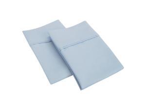 Impressions CR1200SDPC SLLB 1200 Standard Pillowcase Set, Solid Cotton Rich - Light Blue Impressions CR1200SDPC SLLB 1200 Standard Pillowcase Set, Solid Cotton Rich - Light Blue