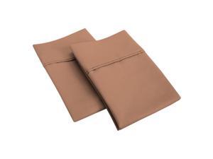 Impressions CR1200SDPC SLTP 1200 Standard Pillowcase Set, Solid Cotton Rich - Taupe Impressions CR1200SDPC SLTP 1200 Standard Pillowcase Set, Solid Cotton Rich - Taupe