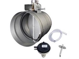 Broan MD6TU 6" Universal Automatic Make-Up Air Damper with Pressure Sensor Kit