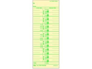 Tops Time Cards Numbered Days 100/PK 3-1/2"x9" 12563 Tops Time Cards Numbered Days 100/PK 3-1/2"x9" 12563