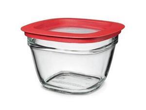 5.5CUP GLASS SQR BWL - Case of 2 5.5CUP GLASS SQR BWL - Case of 2