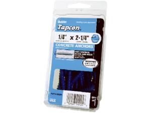 ITW Brands 24230 25 Pack 0.25 x 2.75 in. Hex Washer Head Concrete Anchors ITW Brands 24230 25 Pack 0.25 x 2.75 in. Hex Washer Head Concrete Anchors