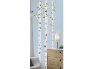 Room Mates RMK2662GM Birch Trees Peel And Stick Giant Wall Decals
