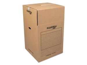 Fellowes Manufacturing 7711001 Smoothmove Wardrobe Boxes, Kraft - 24 L x 24 W x 40 H in. Fellowes Manufacturing 7711001 Smoothmove Wardrobe Boxes, Kraft - 24 L x 24 W x 40 H in.
