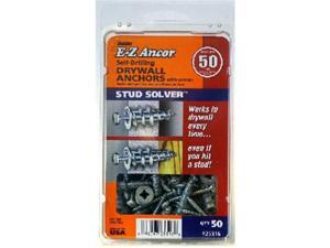 ITW Brands 25316 50 Pack No.50 Stud Plastic Drywall Anchors ITW Brands 25316 50 Pack No.50 Stud Plastic Drywall Anchors