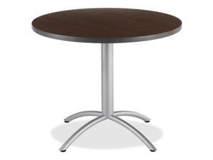 Iceberg ICE65624 Cafe Table 36 in. Round Walnut Iceberg ICE65624 Cafe Table 36 in. Round Walnut