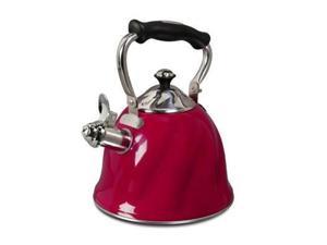 Gibson 92112.01 Alderton Tea Kettle With Lid - Red