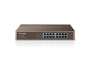 Tp-Link Tl-Sf1016ds 10/100Mbps 16-Port Switch 13-Inch Rackmount 3.2Gbps Capacity Tp-Link Tl-Sf1016ds 10/100Mbps 16-Port Switch 13-Inch Rackmount 3.2Gbps Capacity