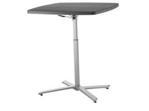 National Public Seating CTT3042 Cafe Time Adjustable-Height Table, Charcoal National Public Seating CTT3042 Cafe Time Adjustable-Height Table, Charcoal